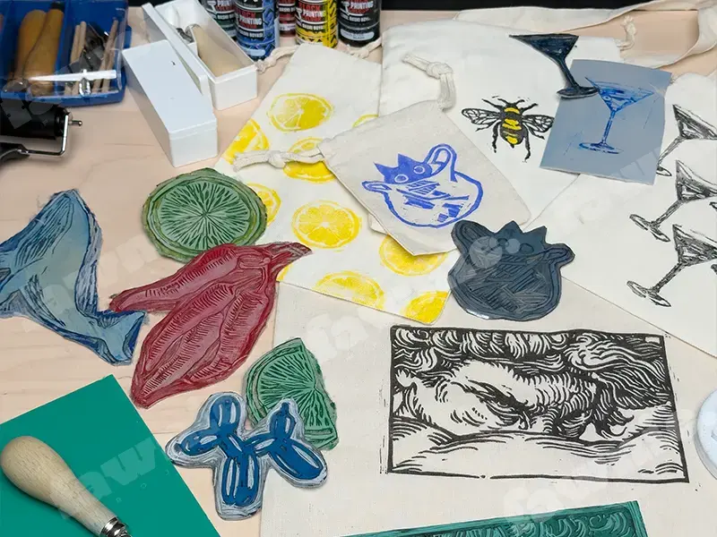 Linol Baskı Workshop